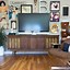 Image result for Long Gallery Wall with TV