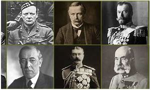 Image result for WW1 Leaders Names