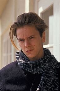 Image result for River Phoenix Haircut