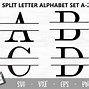 Image result for Classic Split Monogram Font