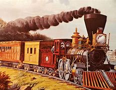 Image result for Old Vintage Train