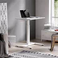Image result for Pneumatic Adjustable Height Standing Desk