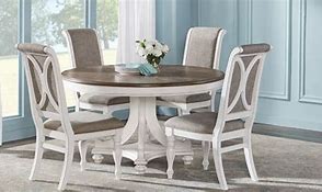 Image result for Rooms To Go Smithtown Black 3 Pc Round Dining Set