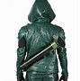 Image result for Green Arrow Leather Jacket with Hood