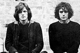 Image result for Syd Barrett and David Gilmour