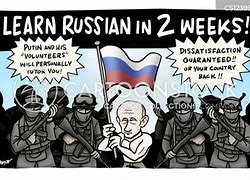 Image result for Ukraine Invasion Cartoon