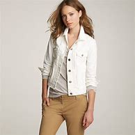 Image result for White Jean Jacket for Women