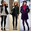 Image result for Leggings and Wedge Sneakers