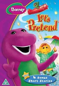 Image result for Let's Pretend with Barney DVD