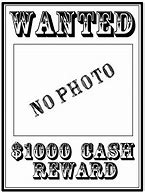 Image result for Wanted Poster Template Editable