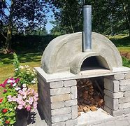 Image result for Outside Pizza Oven