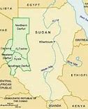 Image result for Darfur War Map