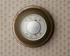 Image result for Old Thermostat