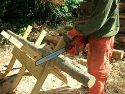 Image result for Log Holder for Cutting Firewood