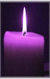 Image result for free images of purple advent candle of hope