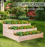 Image result for Wood Tiered Planter