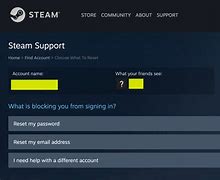 Image result for Steam Password Reset