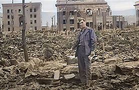 Image result for Hiroshima Bombing Color