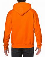 Image result for Orange Reflective Fleece Hoodie Men
