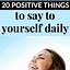 Image result for 100 Things to Say Positive