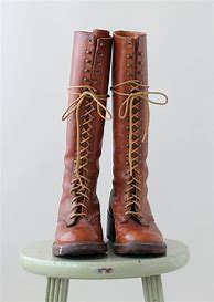 Image result for Vintage Knee High Boots