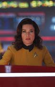 Image result for Rebecca Romijn Star Trek Number One