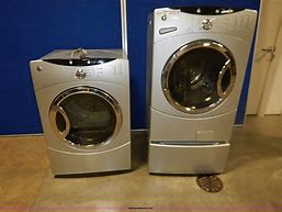 Image result for GE Front Load Washer and Dryer Blue