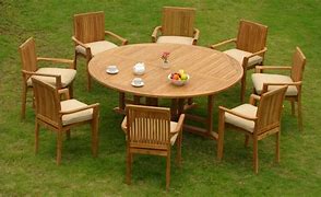 Image result for Teak Wood Patio Tables
