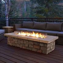 Image result for Outdoor Gas Fire Pit Kits