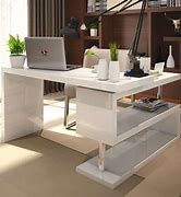 Image result for Modern White Desk