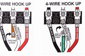 Image result for 4 Prong Dryer Cord Wiring Diagram