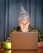 Image result for Tinfoil Free Hat in Every Box