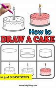 Image result for How to Draw a Small Cake