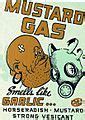 Image result for Mustard Gas Drawing