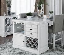 Image result for Kitchen Island with 4 Chairs