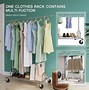 Image result for Clothing Rack with Drawers