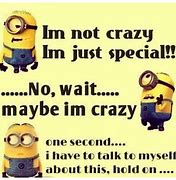Image result for Minion Crazy Sayings