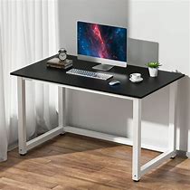 Image result for Simple Black Desk
