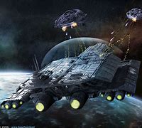 Image result for Sci-Fi Space Battle Art
