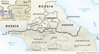 Image result for Chechnya Map Europe