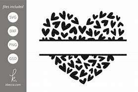 Image result for Heart Monogram SVG