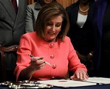 Image result for +Nancy Pelosi Pens Untied