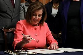 Image result for Picture Pelosi Selling Pens