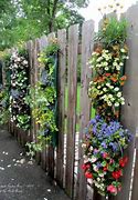 Image result for DIY Planters Against Wooden Fence