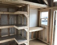 Image result for Storage Shed Interiors