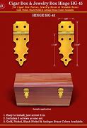 Image result for How to Install Jewelry Box Hinges