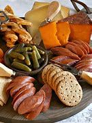 Image result for Sausage Charcuterie Board