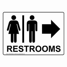 Image result for Restroom Signs Logo