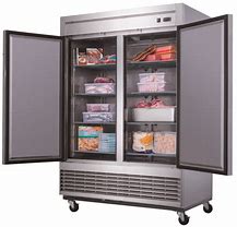 Image result for commercial freezer 2 doors
