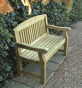 Image result for Outdoor Wood Bench with Back